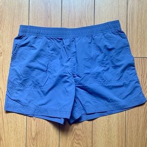 Columbia Sandy River Shorts, 5” Inseam, Periwinkle Blue, Size Medium